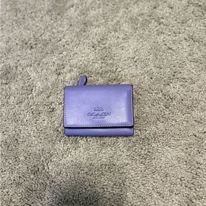 Coach Micro Leather Wallet
